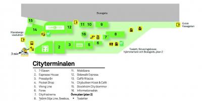 Arlanda express harta rutelor
