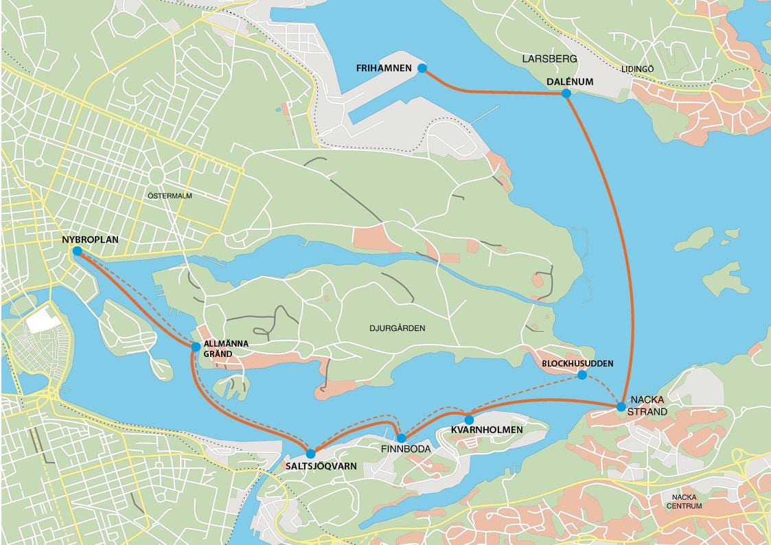 harta frihamnen Stockholm