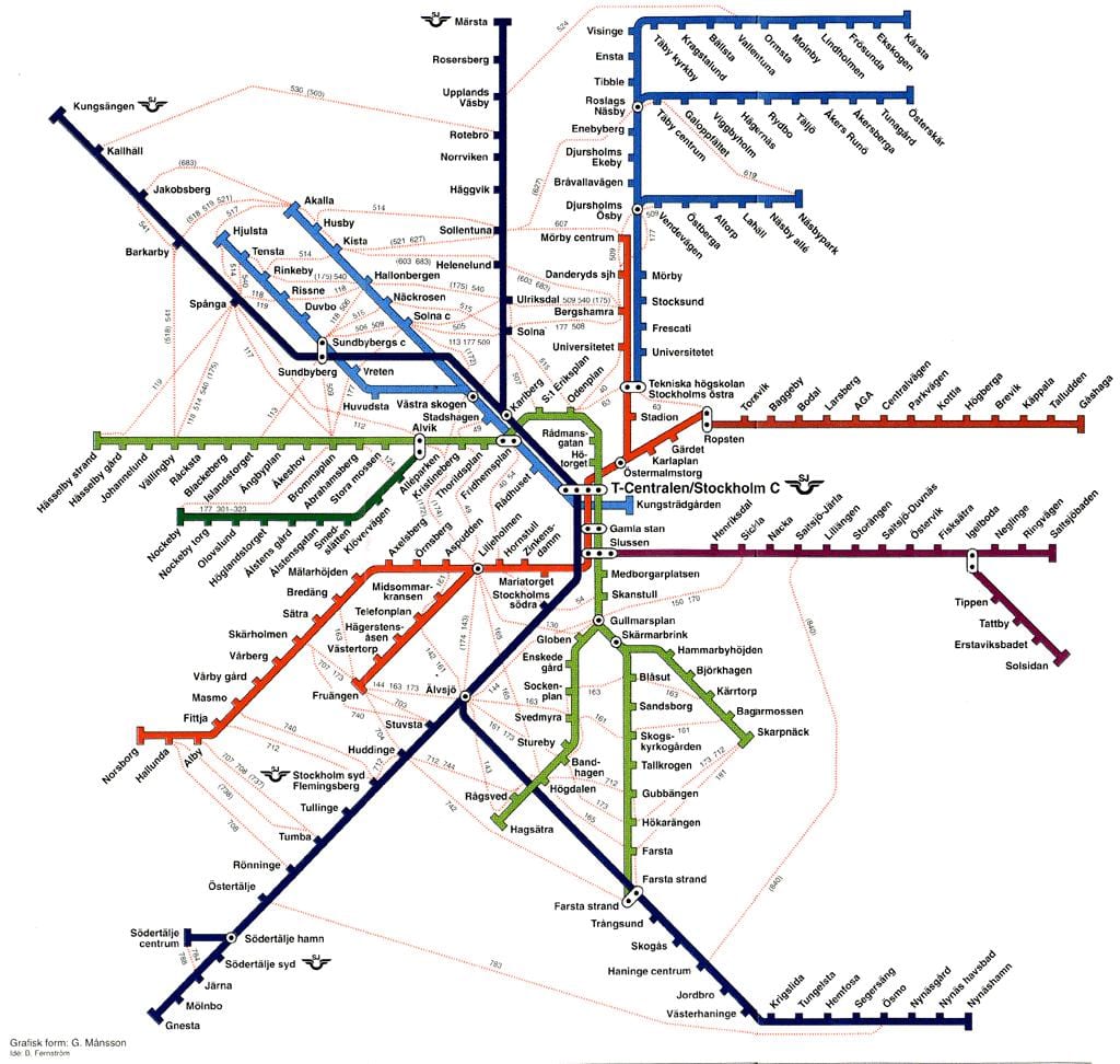 sl tren hartă