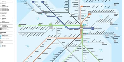 Stockholm central gara hartă