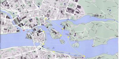 Harta Stockholm centru
