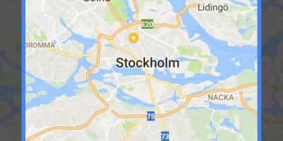 Offline hartă Stockholm